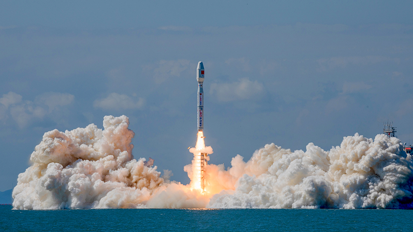海上一箭八星！中國成功發(fā)射天儀41星、星時代-15等8顆衛(wèi)星